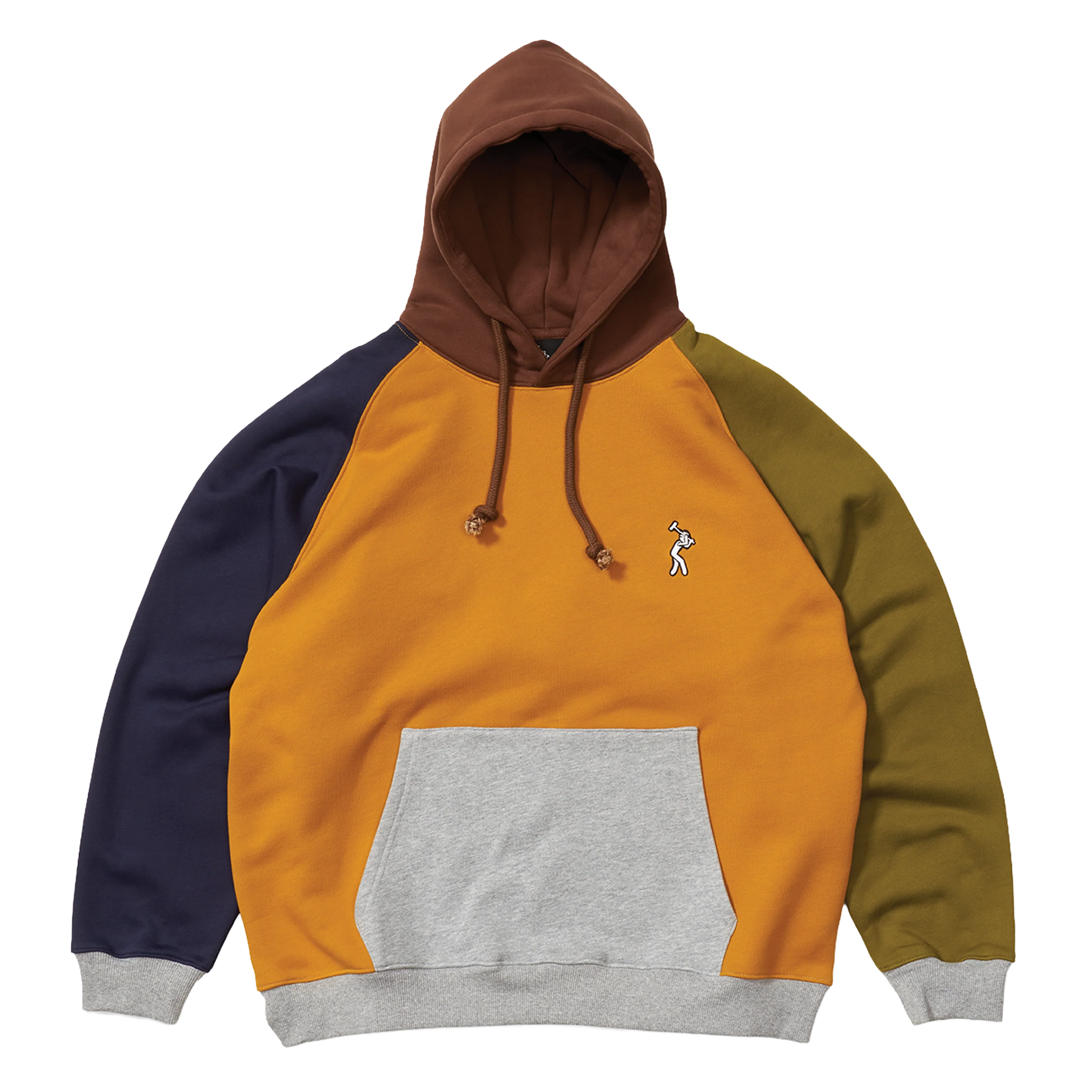 WORKING MAN COLORBLOCK RAGLAN HOODIE